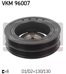 Ременный шкив SKF VKM 96007